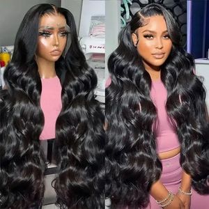Human Hair 28 Inch 180 Density 13x4 Body Wave Lace Front